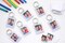 Photo Keychains, 12 Count – Clear DIY Picture Key Rings for Crafts, Gifts & Classroom Projects